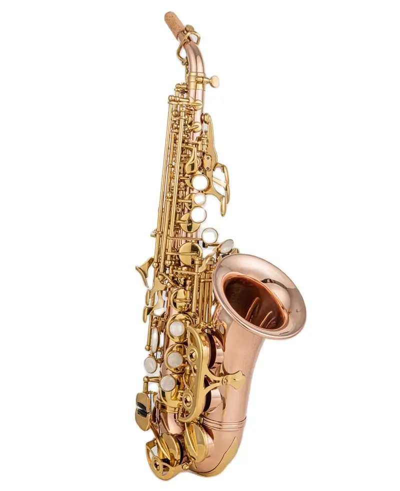 

New Professional Yanagisawa SC WO20 Bb Soprano Saxophone phosphor Bronze copper Gold key high quality Sax with Accessories