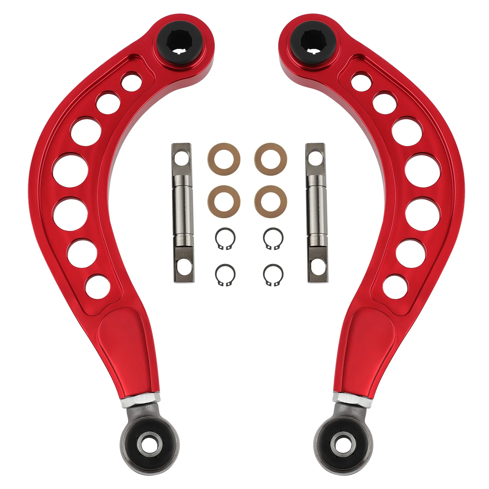 

2pcs Adjustable Rear Camber Control Arms Kit For Honda Civic 2006-2015 FD FG Aluminium Upper For DX LX EX SI