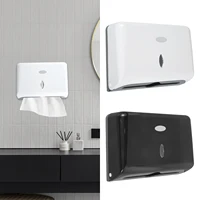 Wall Mount Toilet Paper Dispenser Punch Free Toilet Tissue Drawer Box Paper Towel Holder for Bathroom Restroom Kitchen Supplies 1
