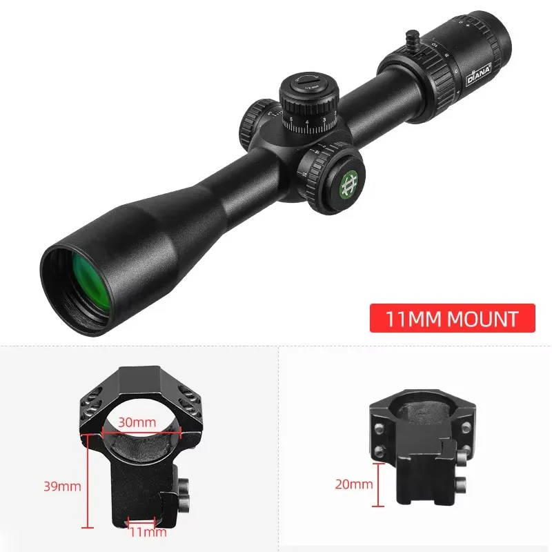 MARZO SK5-25X50 FFP IR Tactical Riflescope Spotting Scope para