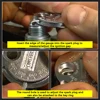 0.6-2.4mm Range Coin-Type Spark Plug Gage Gap Tool Feeler Spark Plug Gap Measurement Tool Adjustment Ignition Gap of Spark Plugs 5