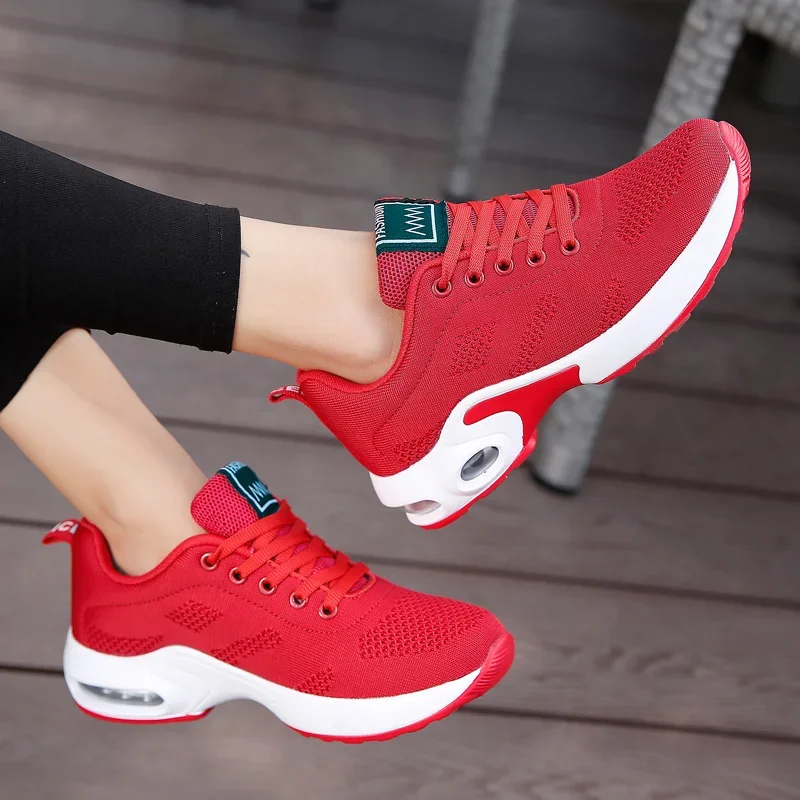 Carbon Board Running Shoes Ultra Light Shock Absorption Summer Women's Full Palm Air Cushion