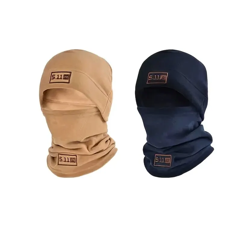 Fleece Hat Scarf Set Winter Warm Outdoor Thickened Autumn and Winter Men and Women Coldproof Mountaineering Riding Mask