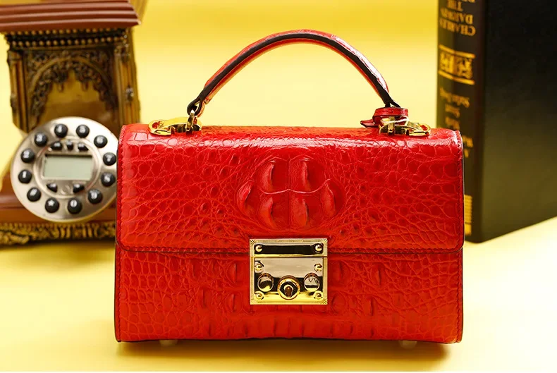Ourui Genuine Leather Flap Bag | Women Single Shoulder Handbag