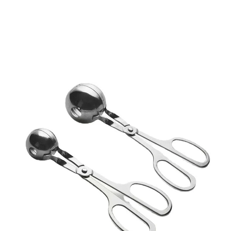 Meat Ball Maker Tool Stainless Steel Clip Round Rice Ball Shaper Spoon Meatball Making Mold Non Stick Stuffed Kitchen Gadget meat ball maker
