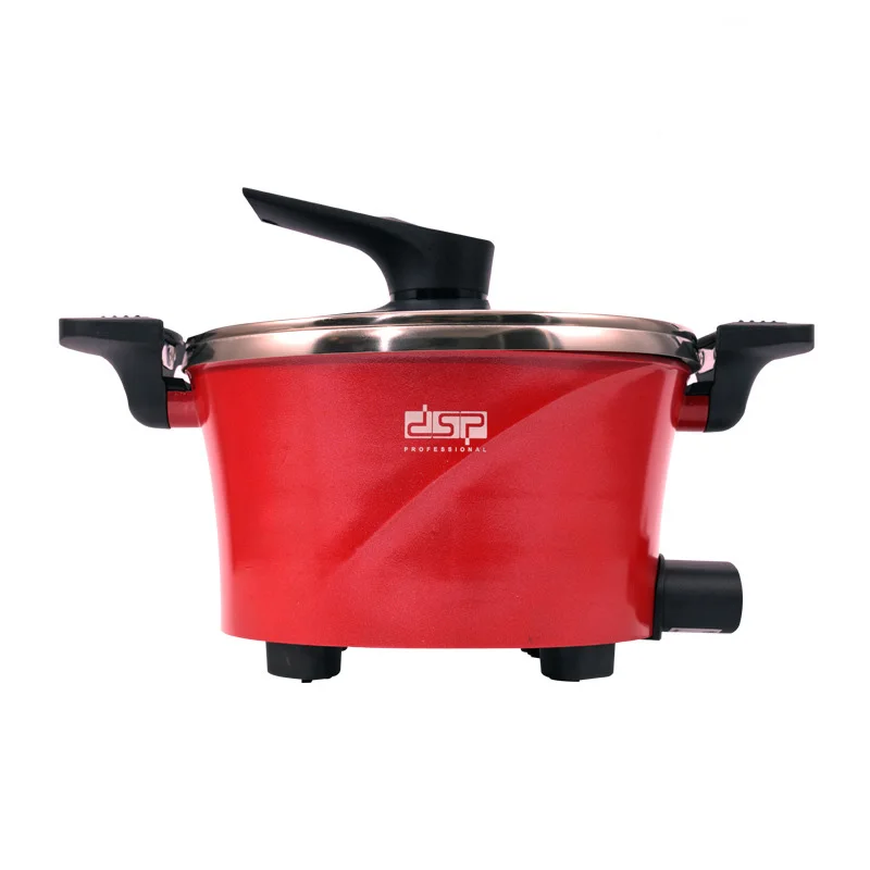Pressure Cooker 5 Liters Electric Pot Steamer Smart Rice Pans Multicooker Food Warmer Saucepan Frying Skillet Kitchen Appliances