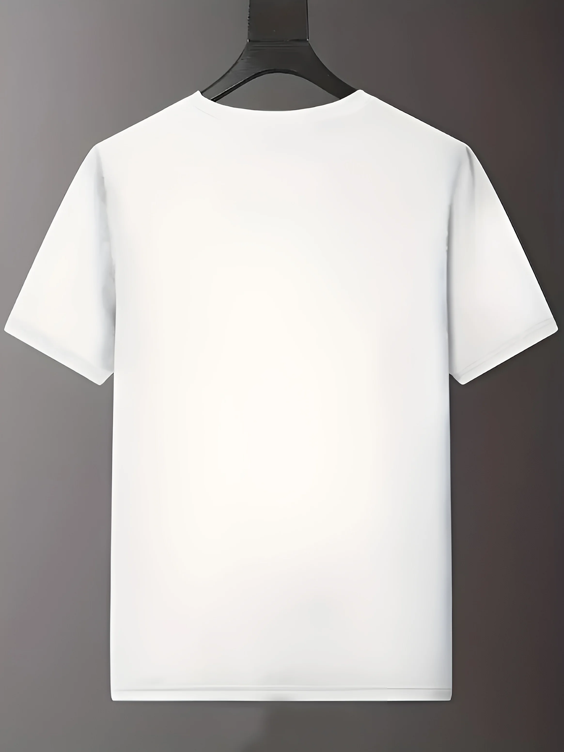 T-shirt Sportiva con Stampa alla Moda, Estiva, Stile Harajuku, Casual, Manica Corta, Collo Tondo per Uomo - immagine 4