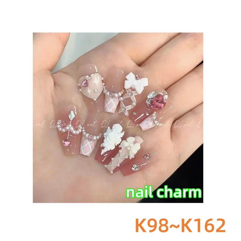 브랜드 로고 네일 참, k98  k162