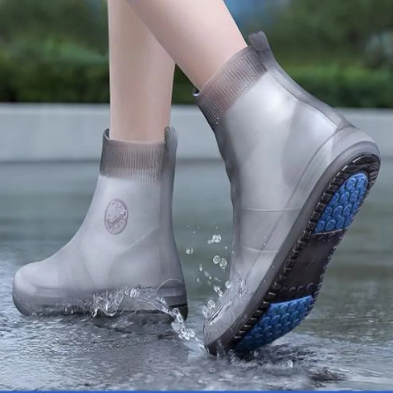 Rubber Rain Boot Overshoes Outdoor Use Silicone Waterproof - Temu United  Kingdom