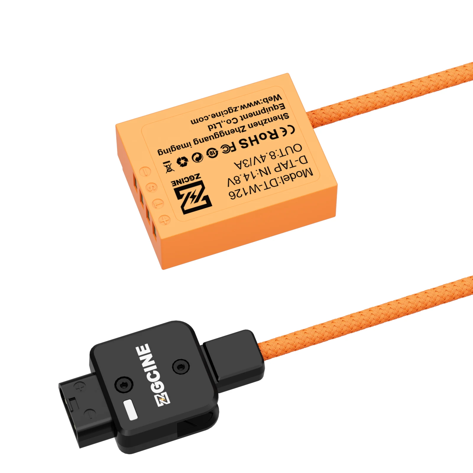 ZGCINE D-TAP to EL15 EL25 W126 W235 LPE17 BLK22 Dummy Battery Cable for Nikon Ca