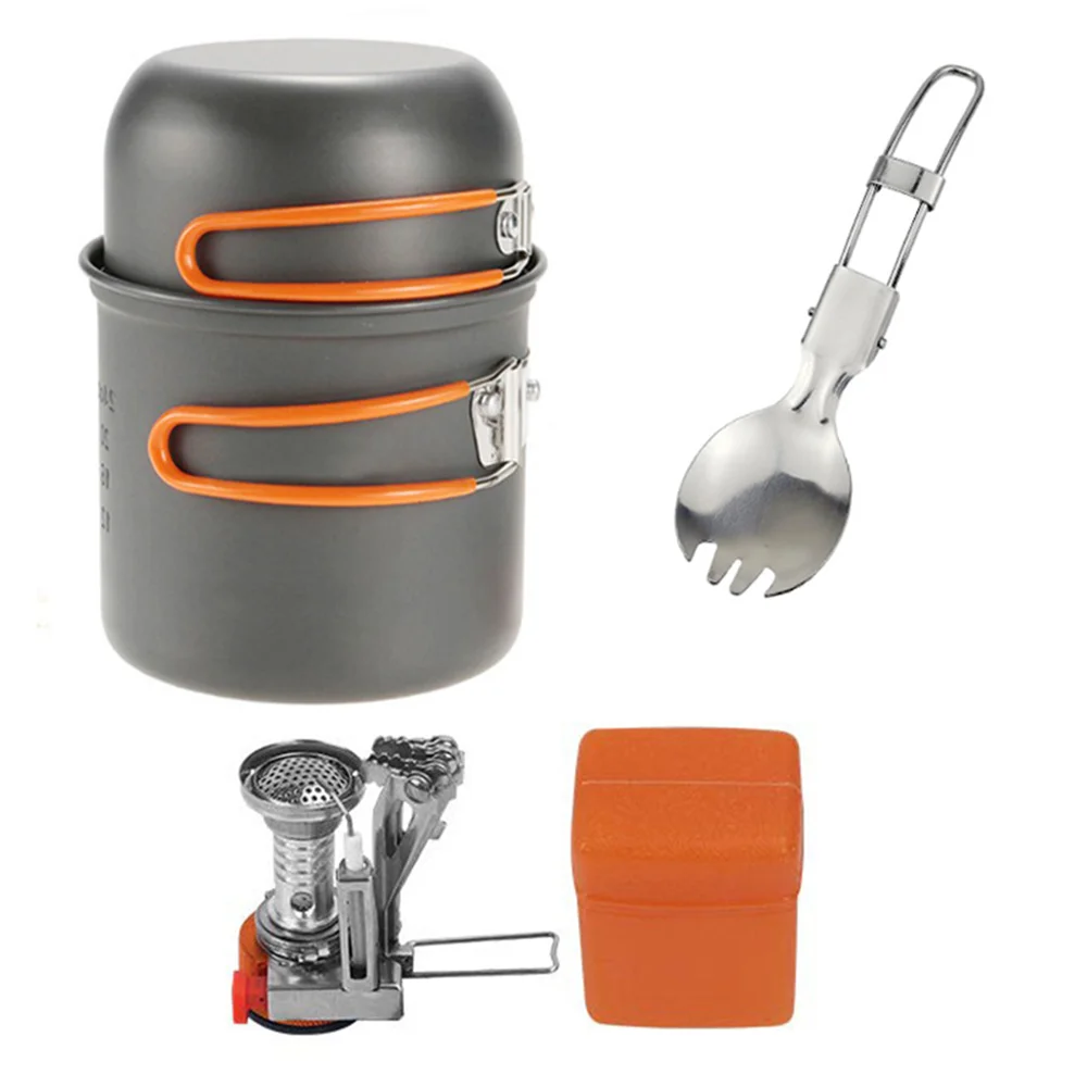 Solo Hiker's All-in-One Cookware & Mini Stove Kit 9