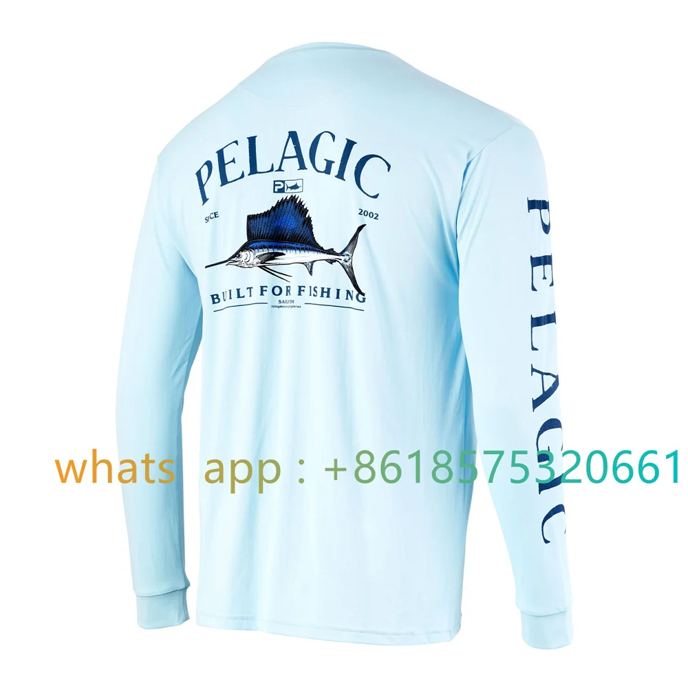 Pelagic Gear Summer Long-sleeved Fishing Shirt Breathable Quick-drying  Outdoor Men Fishing Clothes 2023 Anti Uv Fishing Jackets - AliExpress