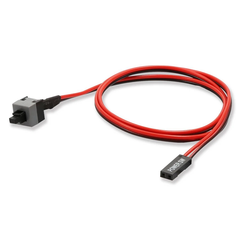 Kit Cavi Interruttore Per Case PC ATX – 5 Pezzi – Pulsanti Power E Reset, LED HDD – Lunghezza 65 Cm - 3