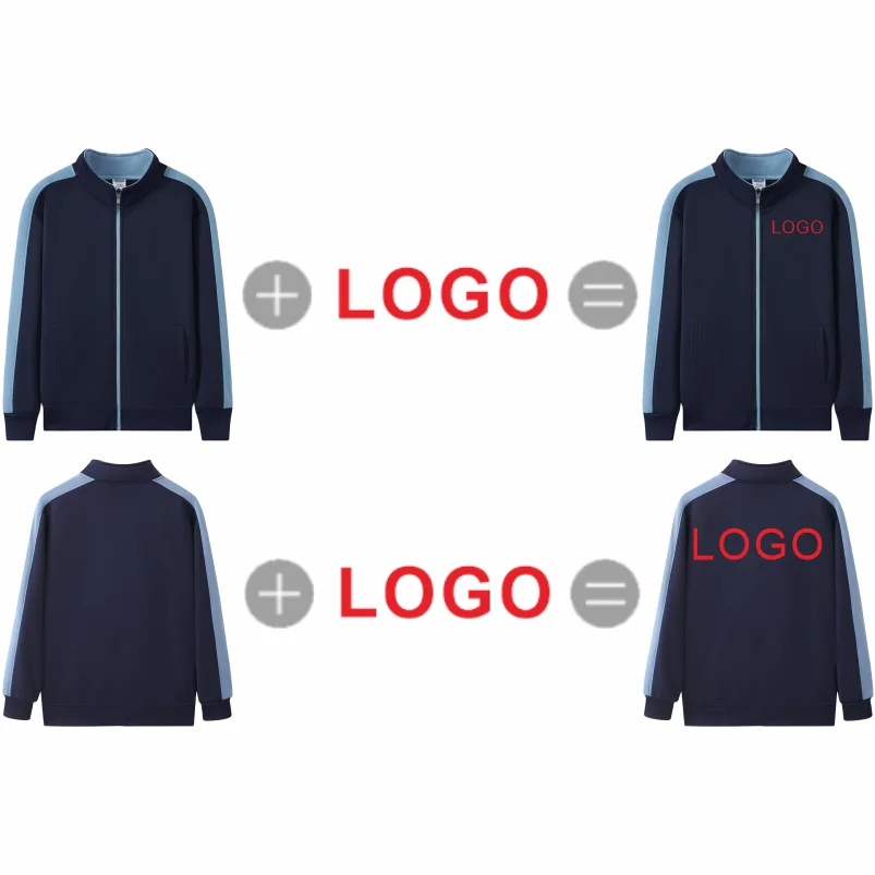 Customized Hoodie Work Clothes Custom Advertising Shirt Group Build Party Plus Fleece Thickened Company Printed LOGO Coat 2024 2