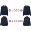 Customized Hoodie Work Clothes Custom Advertising Shirt Group Build Party Plus Fleece Thickened Company Printed LOGO Coat 2024 2