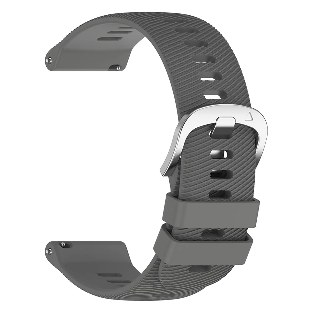 Enhanced Soft Rubber Sports Strap | Premium Replacement Bracelet, 20mm/22mm