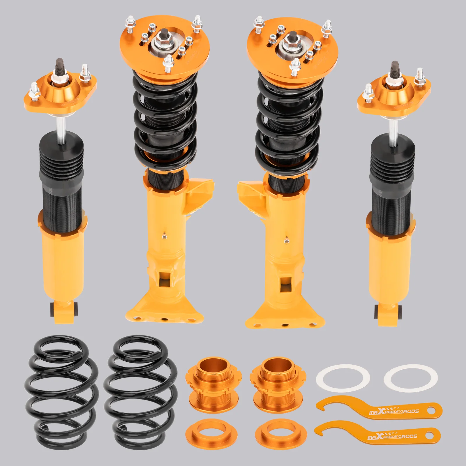 Kit Di Abbassamento Coilovers Regolabili Maxpeedingrods Per Ammortizzatori A Sospensione Bmw Serie 3 E36 92-98 Rwd Coilovers