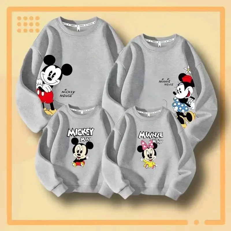 Ropa a juego para la familia, sudaderas con estampado de dibujos