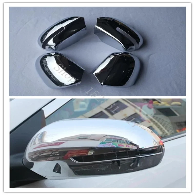 

For KIA Rio/K2 2011 2012 2013-2016 ABS Chrome Rearview mirror Decoration /Rearview mirror cover Trim Car Accessories