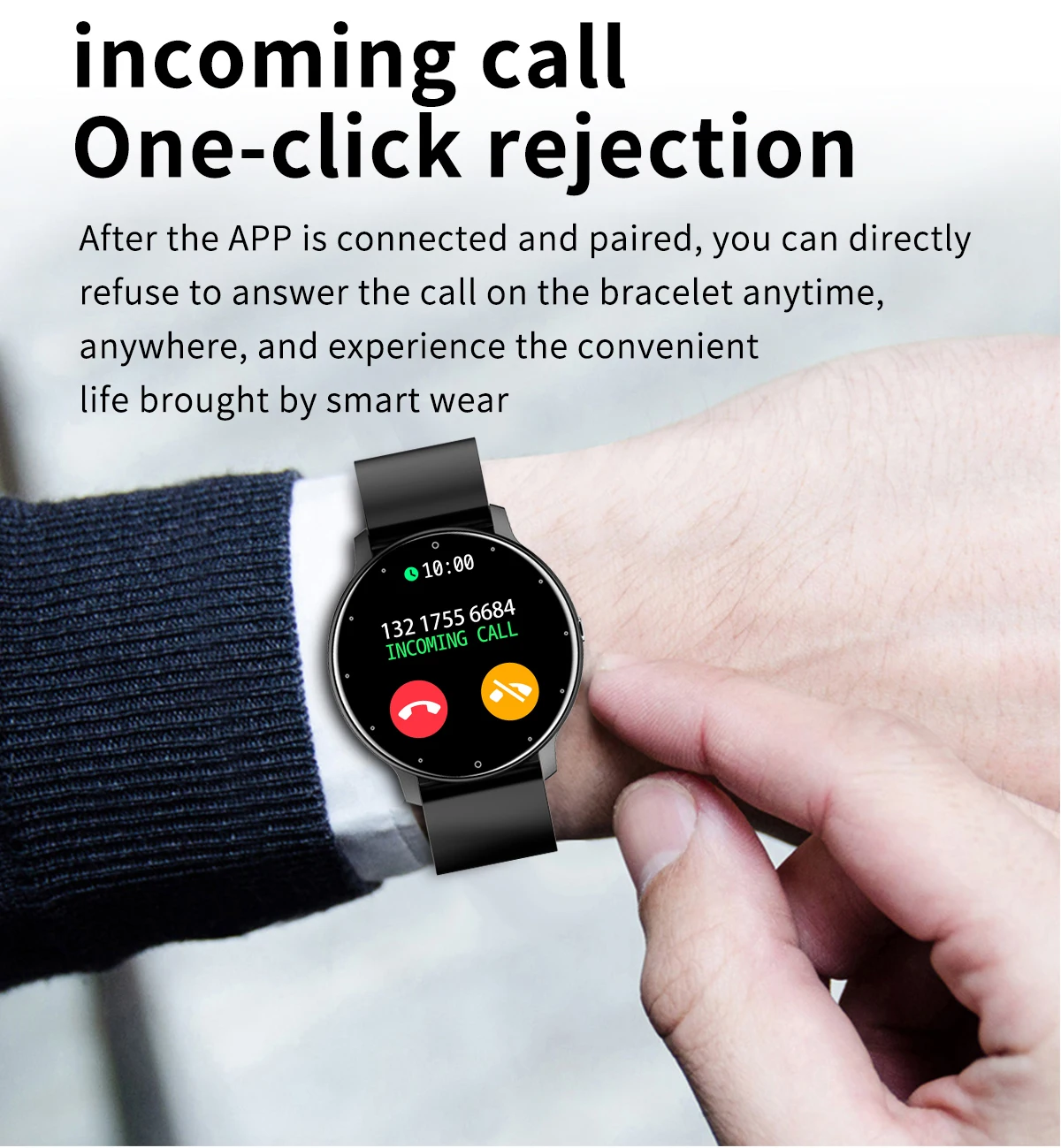 2023 Smart Watch Women Men Lady Sport Fitness Smartwatch Sleep Monitor IP68  Waterproof Watches For iPhone Xiaomi Youtube Premium - AliExpress