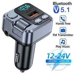 Bluetooth FM Transmitter and Car Audio Enhancer with Hands - Free Calling and USB Charger (HM101)