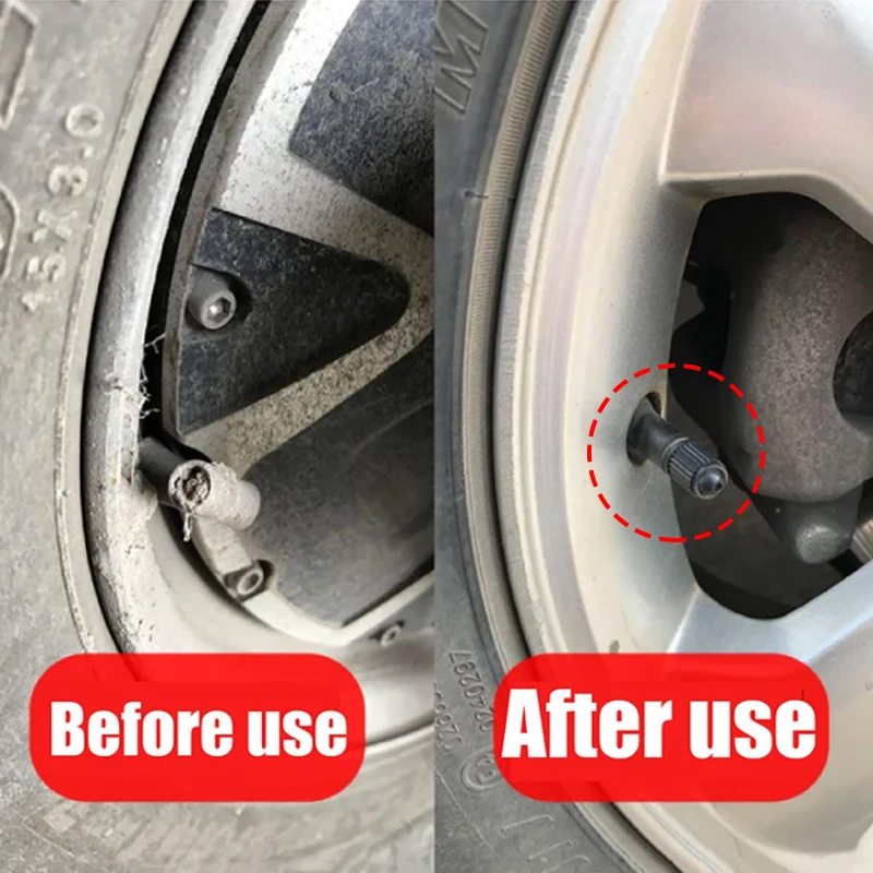 자동차 타이어용 다채로운 밸브 커버, 오토바이 자전거 타이어 팽창기 더스트 캡, 도장 플라스틱 소재, 방수 자동차 부품