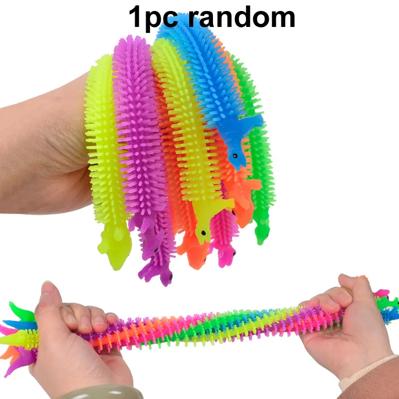 Funny Unicorn Noodle Fidget Toys - Stretchy Stress Relief Strings