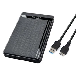 Sleek 2.5 - Inch External Hard Drive Enclosure with Multi - Port Connectivity (USB 3.0)