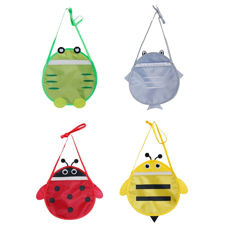 127D Kids Bath Storage Toy Hanging Bag Necessary Kids Supplies Storage Bags Swimming Accessories Mesh Bag