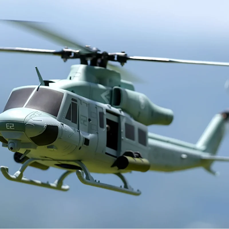 Gutian E2 simulation aircraft model 3D special effects for remote control helicopter UH-1Y Venom helicopter model gift toy 5
