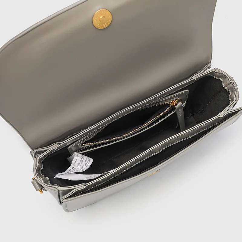 Women's Trendy Saddle Crossbody Bag with Wide Shoulder Strap