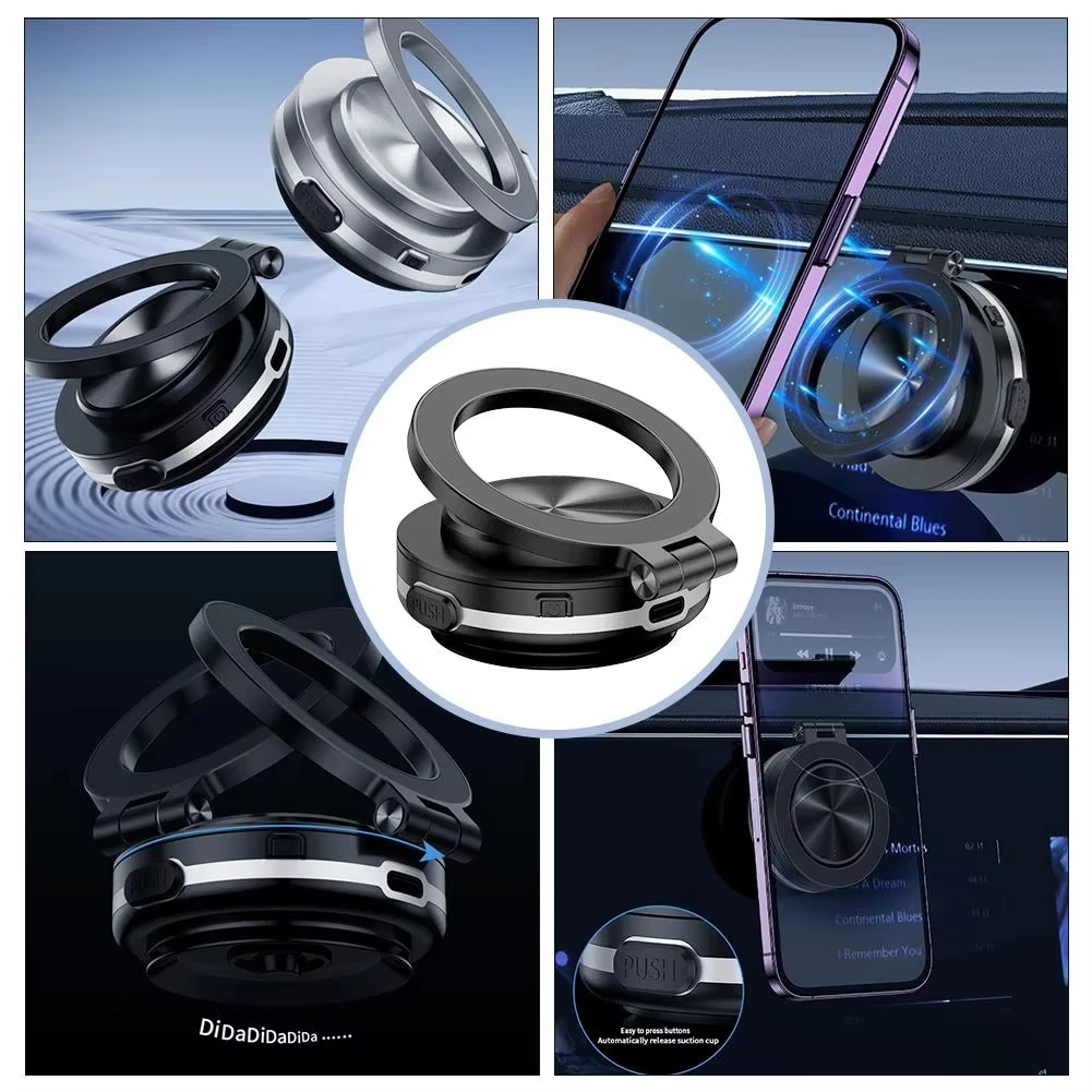 Magnetic Car Phone Holder Stand 3