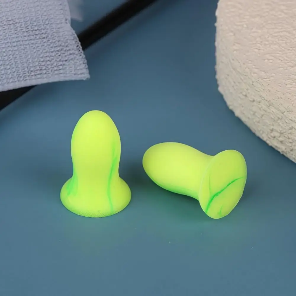 10-Pack Reusable Soft Foam Anti-Noise Earplugs for Comfortable Sleep