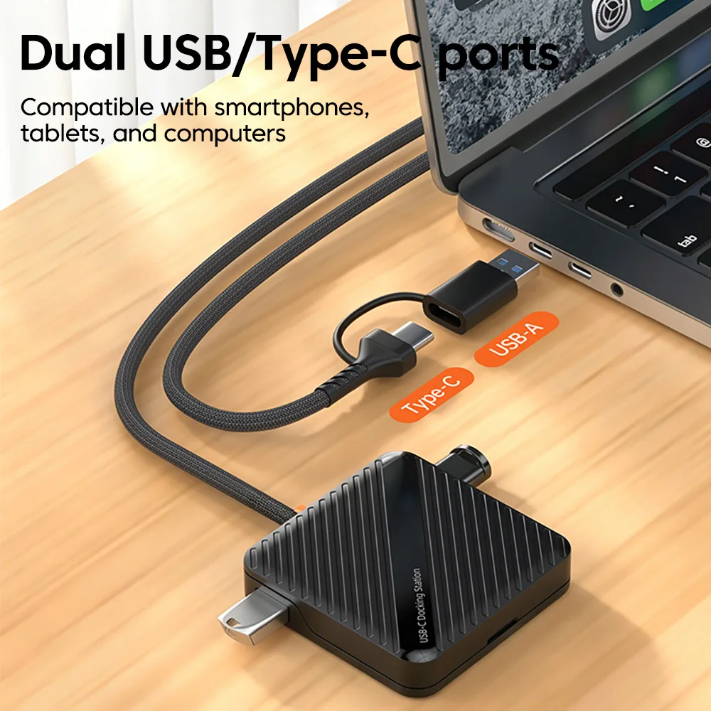 Portable High-Speed 5-Slot Memory Card Storage Box