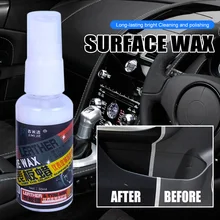 

30ml Car Interior Retreading Agent Leather Plastic Part Restorer Polishing Wax Dashboard Car Maintenance Care Kit Accessories
