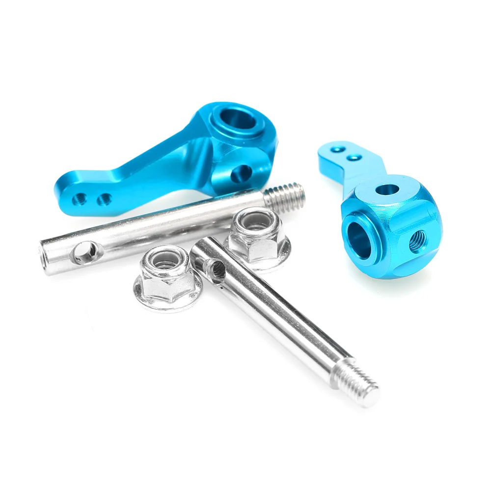 Kit de bras d'articulation avant monté sur Tamiya CW01 Lunchbox, amélioration de la direction avec pièces en aluminium