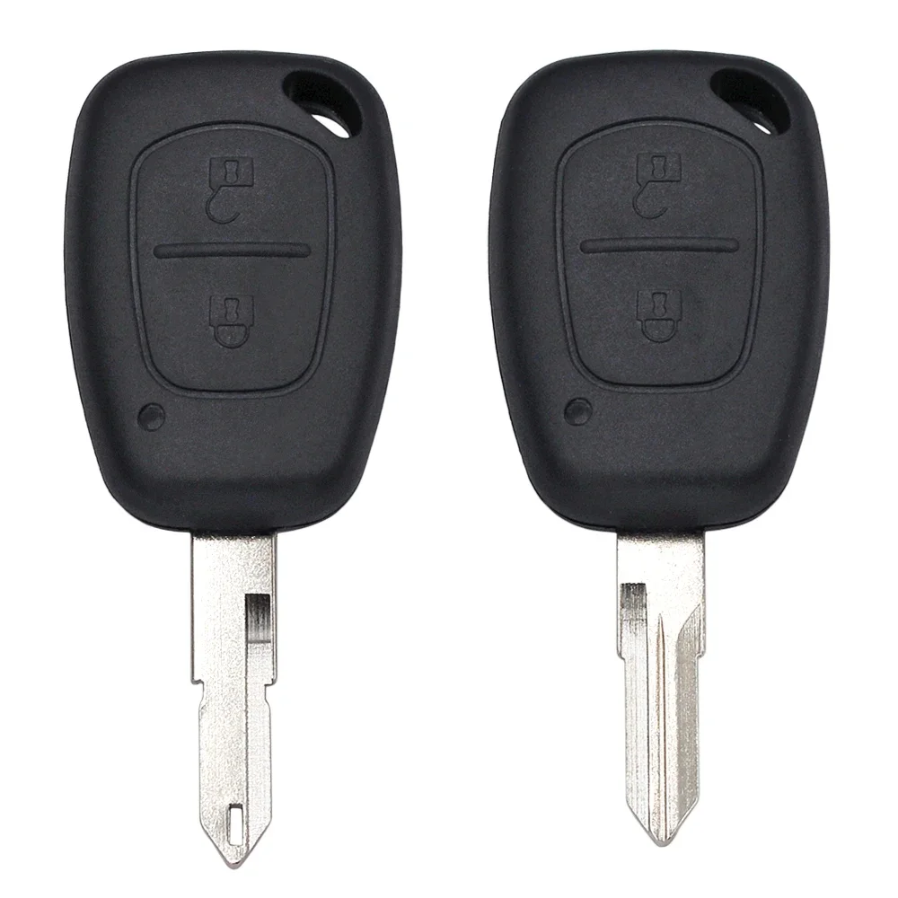 2 Buttons Remote Car Key Shell Case For Vauxhall Opel Vivaro for Renault Traffic Master Vivaro Movano Kangoo NE73/VAC102 key case car key shell key cover folding car key shell fob cover