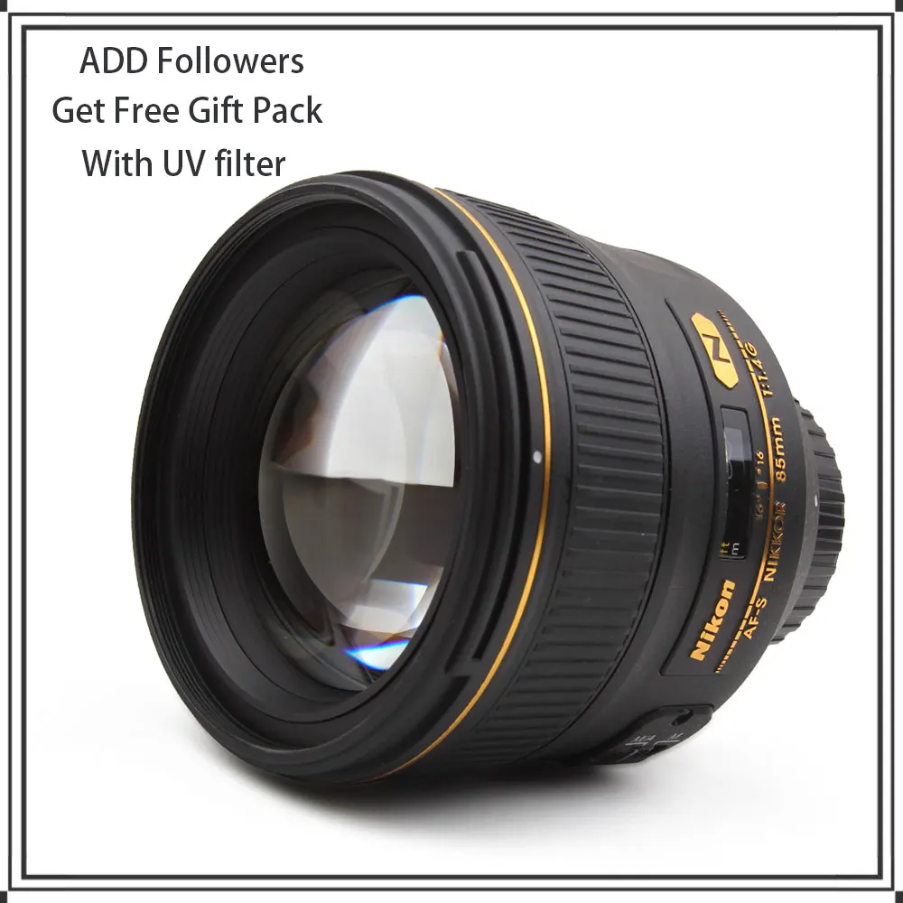 Obiettivo Nikon Af-S Nikkor 85Mm F/1.4G Per Fotocamera Nikon Slr