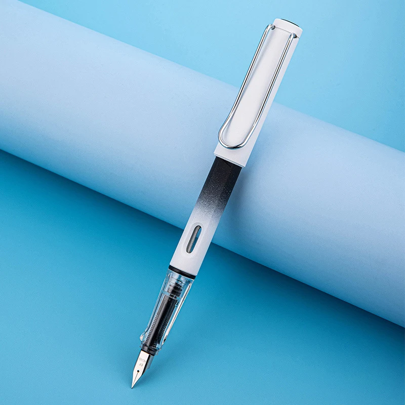 HERO 359 Metal Fountain Pen High Grade Gradient Color EF Nib 0.38mm Pen Financial Writing Pen