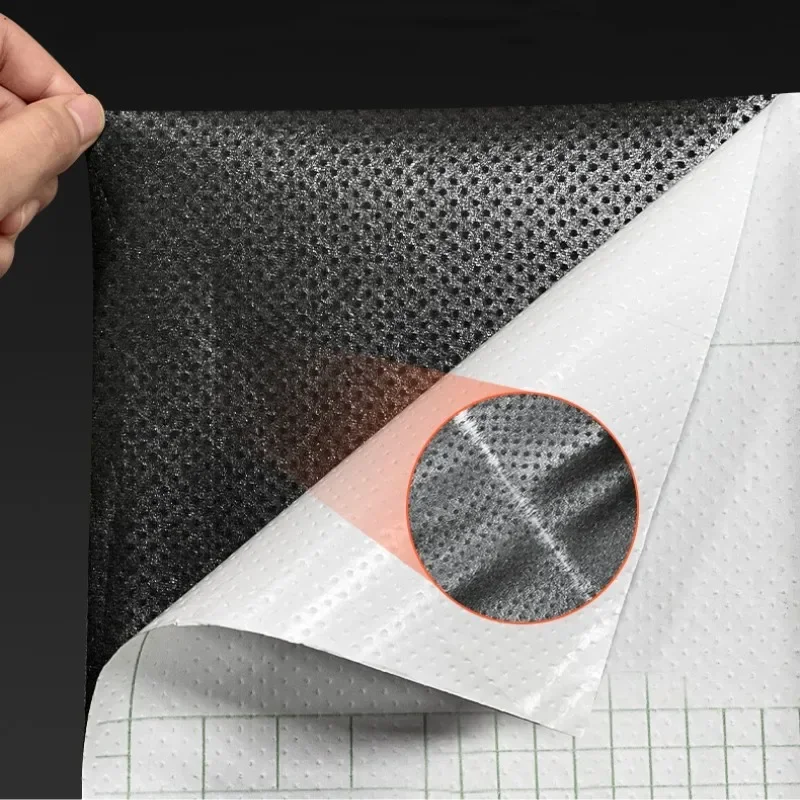 자동차 좌석에 대 한 통기성 천공 된 가죽 수리 PVC 자기 접착제 가죽 소파 자동 인테리어 스티커 패치 보수