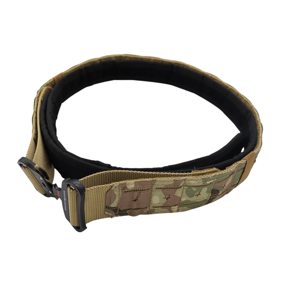 Hochwertiger taktischer 2-Zoll-Kampfgürtel mit Schnellverschluss und Metallschnalle MOLLE Herrengürtel Camo 3415 – Detail 9