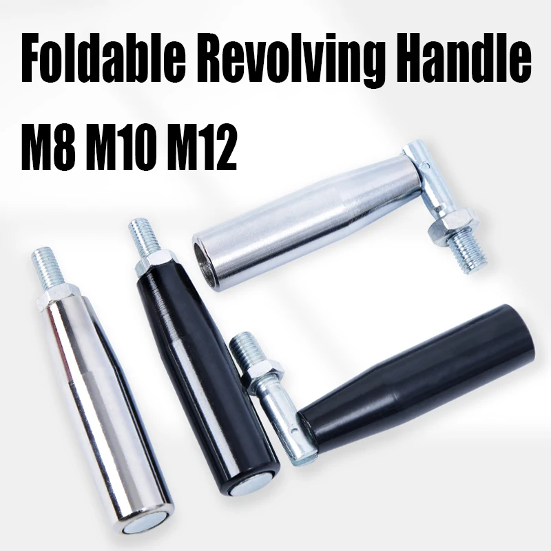 1PCM8M10M12RevolvingHandwheelMachineHandleFoldableRevolving