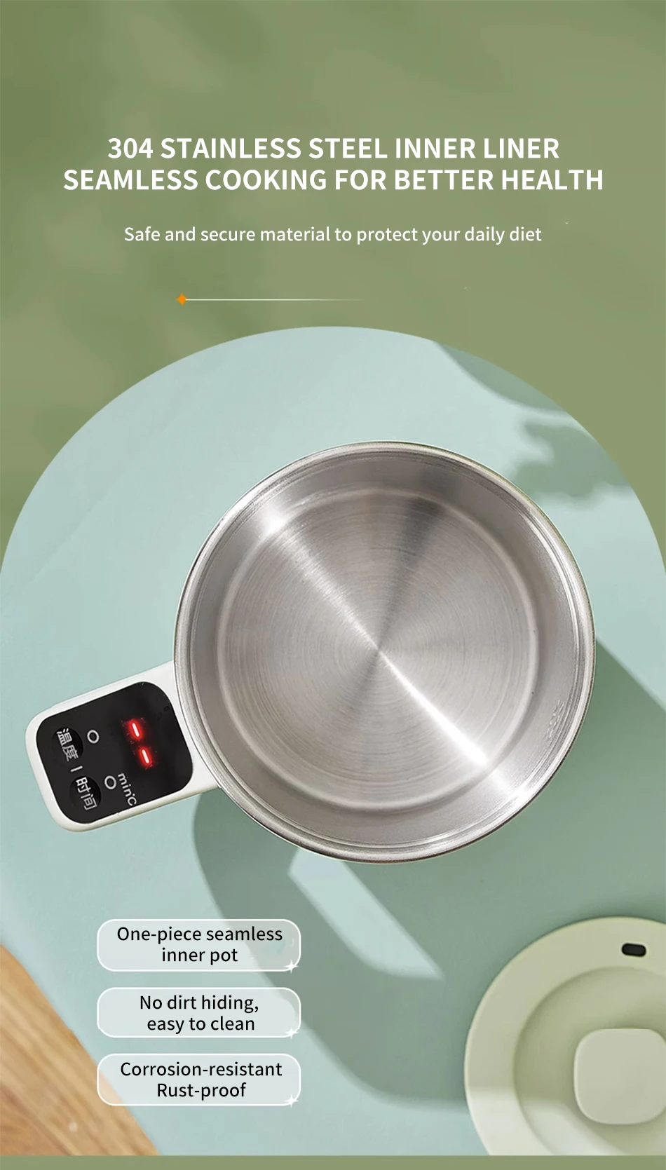 Pequeno, Congee Aquecimento, Uma pessoa