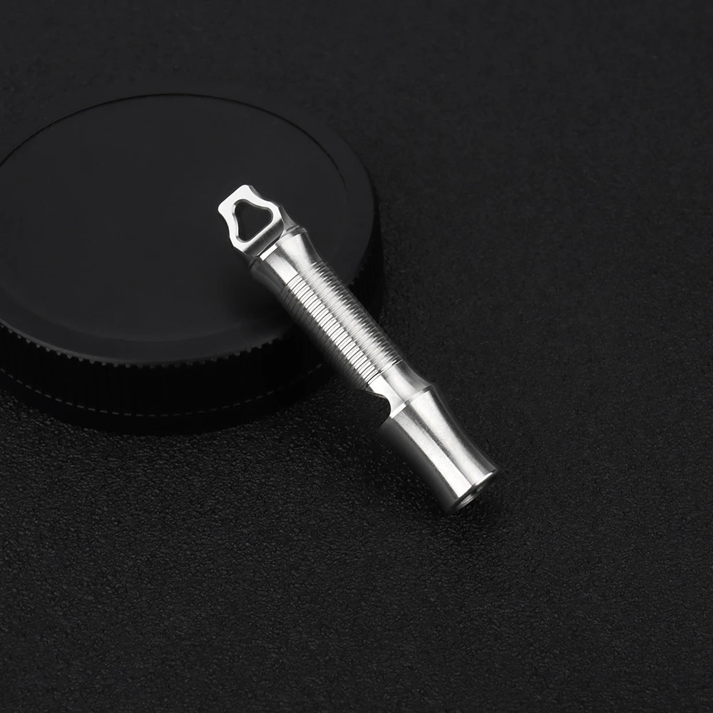 Stainless Steel Whistle Outdoor Training Supplies High-frequency Sound Whistle Camping Tool