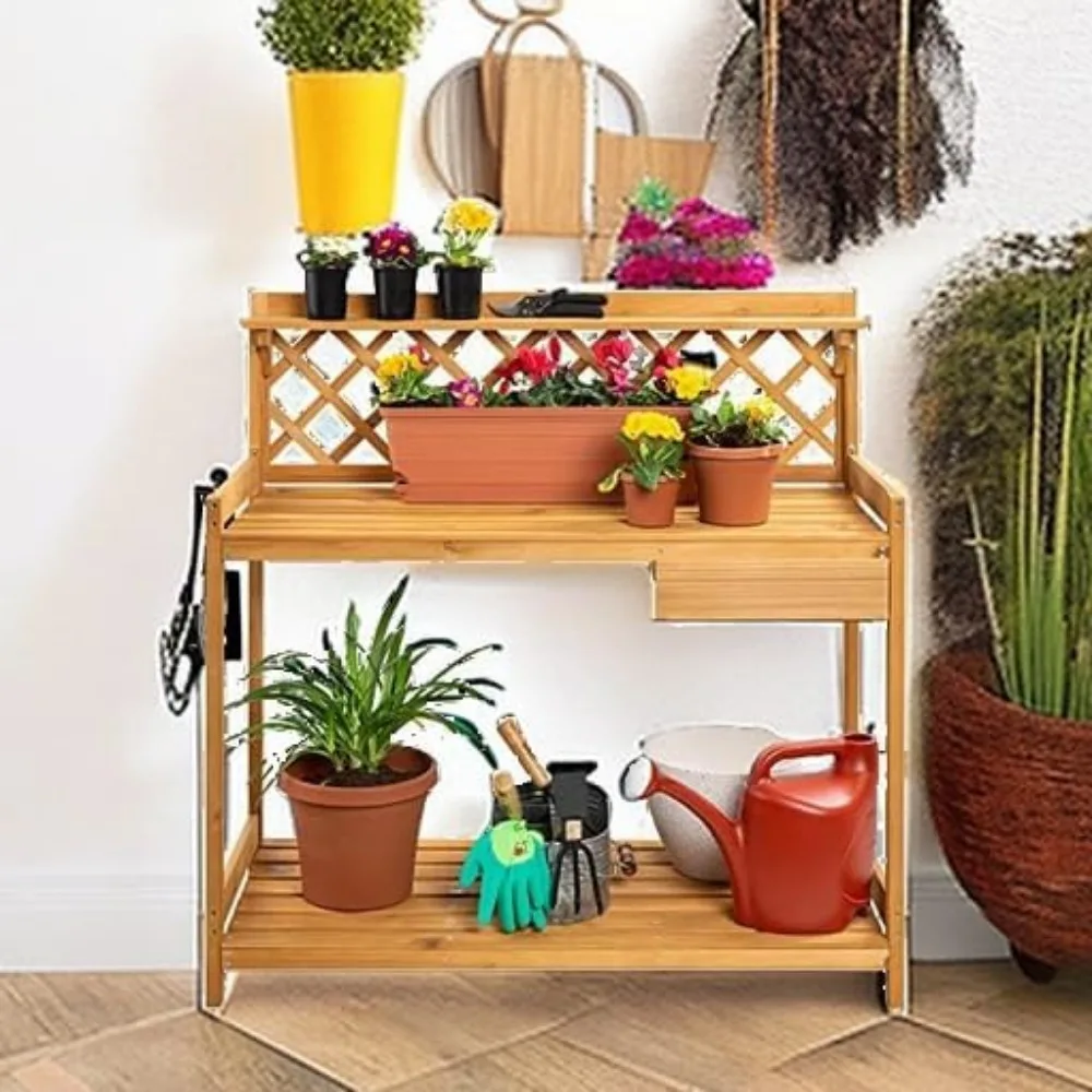 Outdoor Potting Bench 5