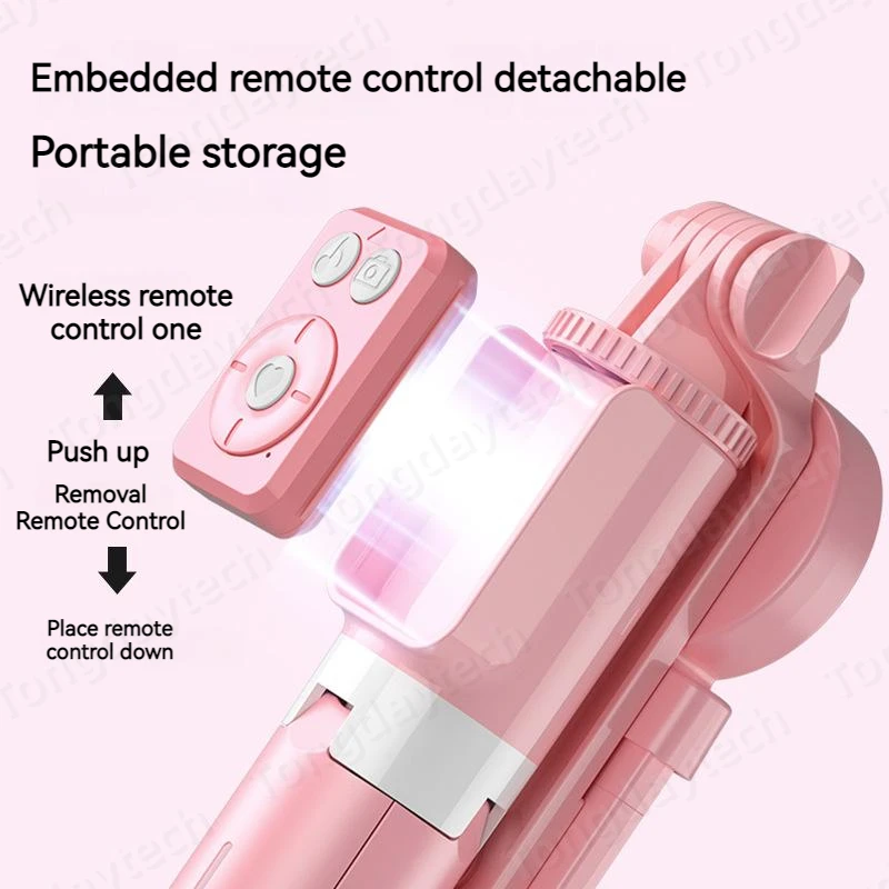 selfie stick selfie stick tripod cell phone selfie stick smartphone selfie stick selfie stick phone selfie tripod Bluetooth wireless selfie stick portable ring fill light folding phone stand for iPhone Xiaomi makeup video live