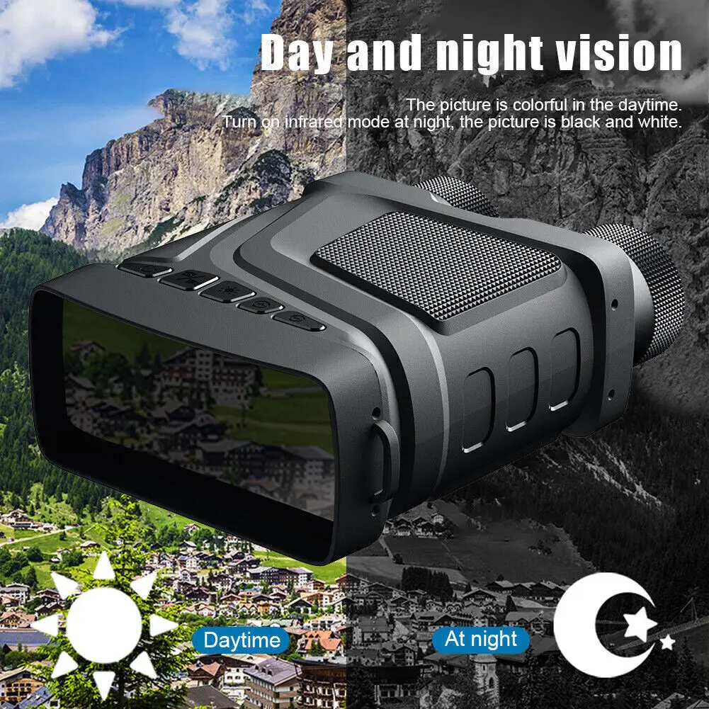 R12 Digital Night Vision Infrared Hunting Binoculars Scope IR Camera scouting hunting Binocular Camera Night Vision Device