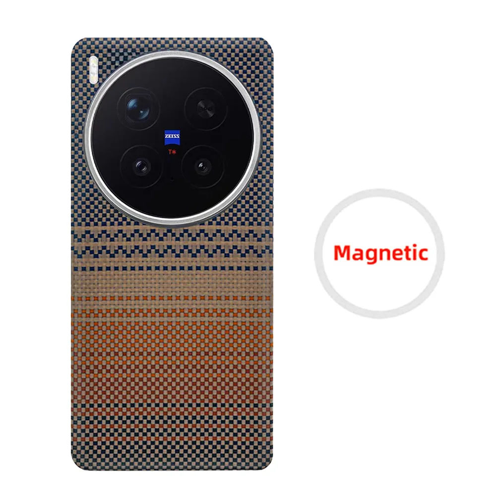 Premium Carbon Fiber Magnetic Case - Aramid Phone Cover