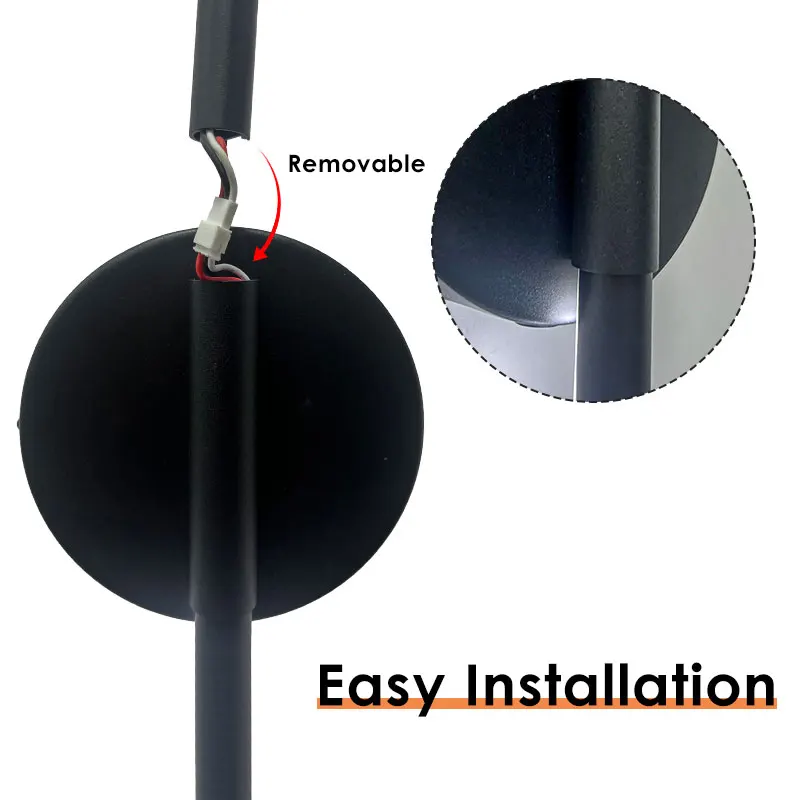 Nordic Wireless Touch Switch Dimmable LED Wall Lights Decor for Corridor Stairs Rechargeable Battery LED Wall Lamps Sconce