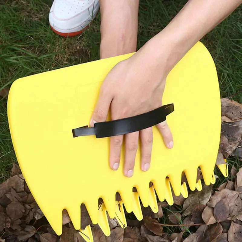 Leaf Scoops Ergonomic Leaf Grabber Hand Rake Claw For Scooping Leaves Leaf Collector Collect Leaf Litter Leaf Scoop Collect For